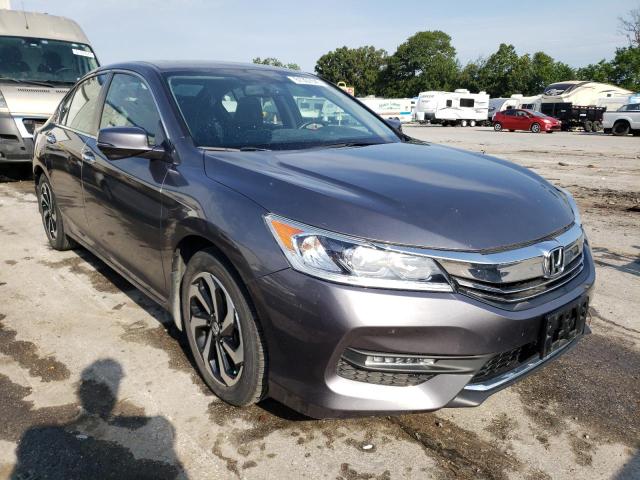 1HGCR2F84HA060270 - 2017 HONDA ACCORD EXL GRAY photo 4