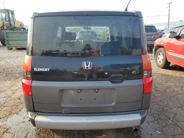 5J6YH28624L006672 - 2004 HONDA ELEMENT EX ORANGE photo 6