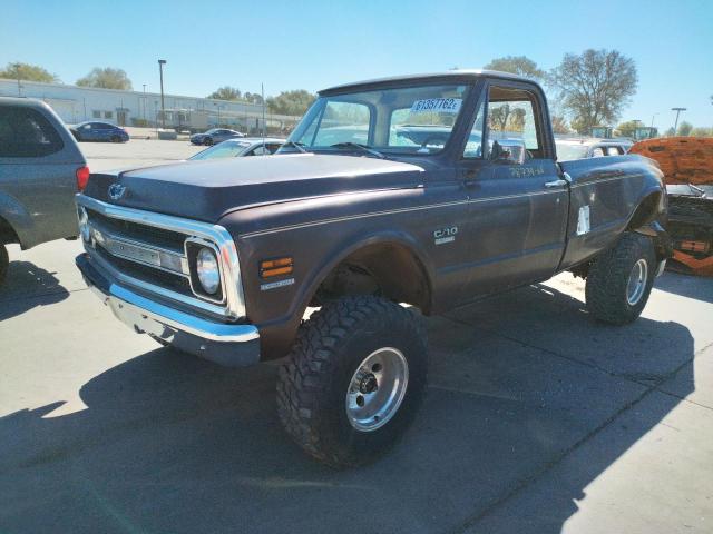 KE149Z846854 - 1969 CHEVROLET K20 BROWN photo 2