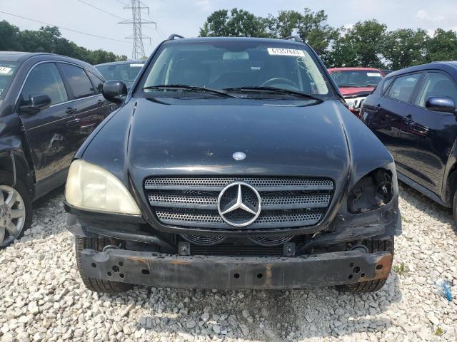 4JGAB54E41A222680 - 2001 MERCEDES-BENZ ML 320 BLACK photo 5