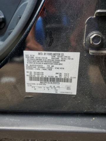 MAJ3P1TE7JC222725 - 2018 FORD ECOSPORT SE SILVER photo 13