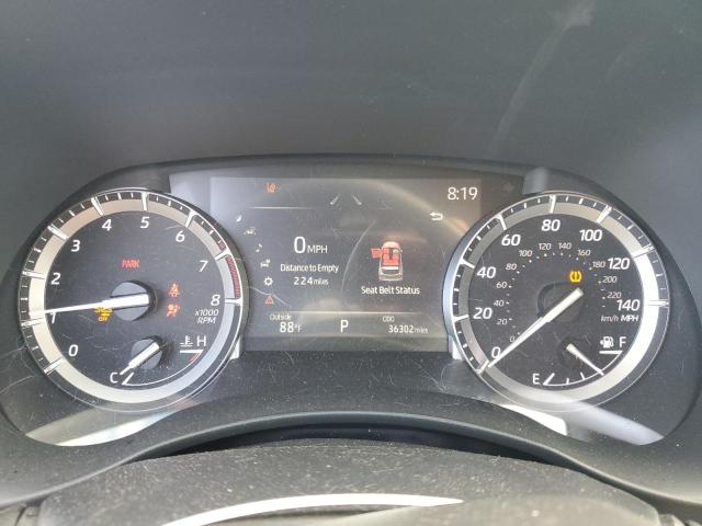 5TDGZRBH1NS243770 - 2022 TOYOTA HIGHLANDER XLE BLUE photo 9