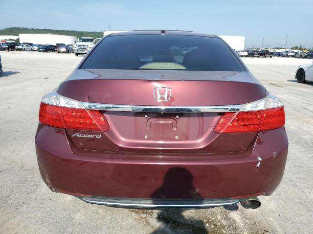 1HGCR2F8XEA218994 - 2014 HONDA ACCORD EXL BURGUNDY photo 6