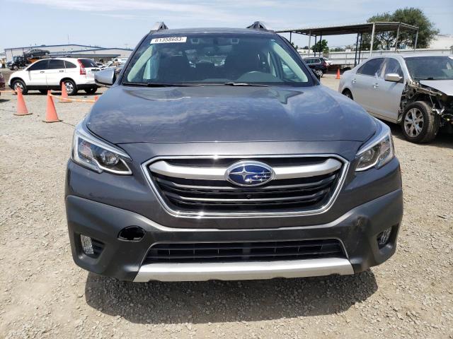 4S4BTAPC0M3110763 - 2021 SUBARU OUTBACK TOURING GRAY photo 5