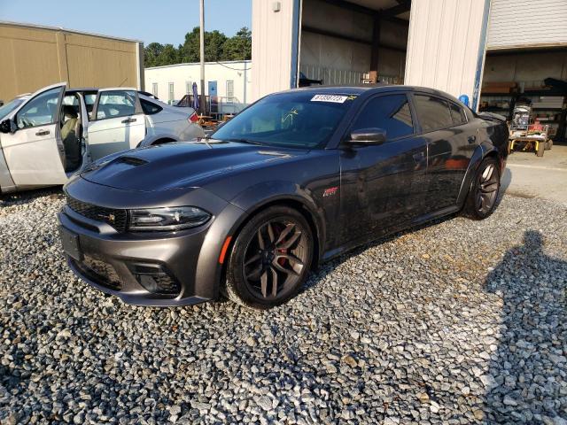 2C3CDXGJ7LH217929 - 2020 DODGE CHARGER SCAT PACK GRAY photo 1