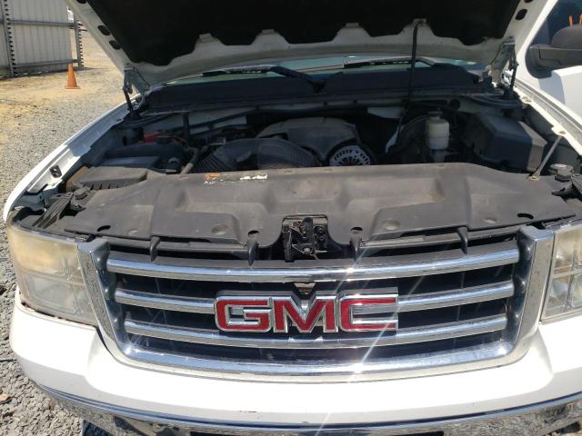 3GTP2VE76DG175026 - 2013 GMC SIERRA K1500 SLE WHITE photo 11