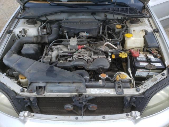 4S3BE645727213914 - 2002 SUBARU LEGACY GT SILVER photo 11