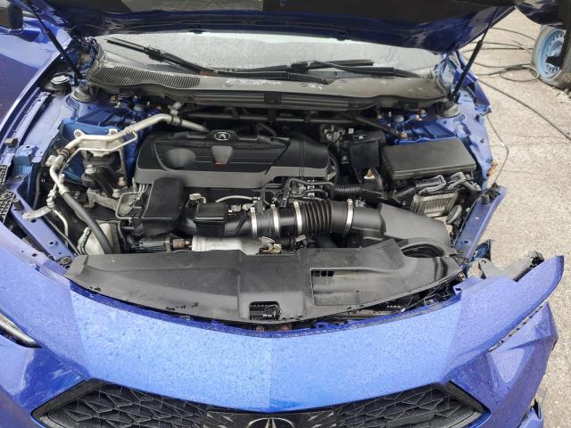 19UUB5F55MA000153 - 2021 ACURA TLX TECH A BLUE photo 11
