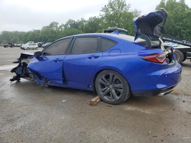 19UUB5F55MA000153 - 2021 ACURA TLX TECH A BLUE photo 2