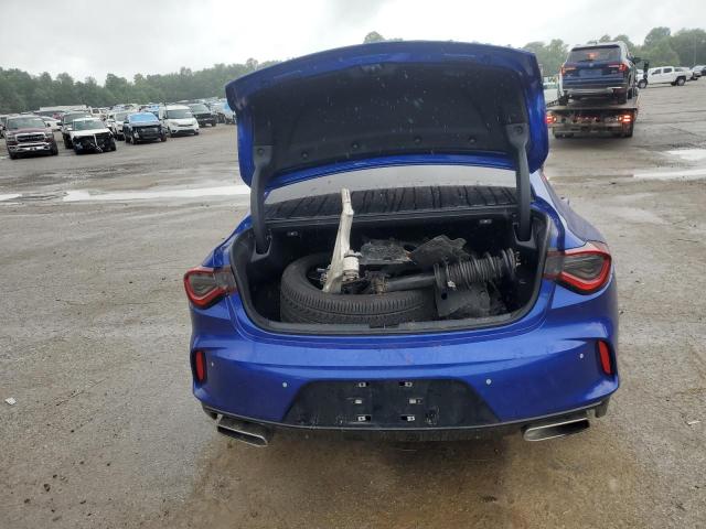19UUB5F55MA000153 - 2021 ACURA TLX TECH A BLUE photo 6