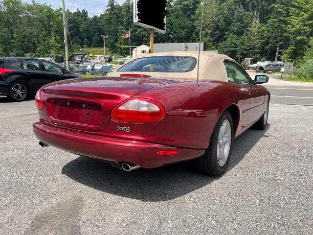 SAJGX2749VC017952 - 1997 JAGUAR XK8 RED photo 4