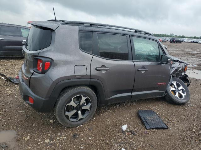 ZACNJBC10KPK06111 - 2019 JEEP RENEGADE TRAILHAWK GRAY photo 3