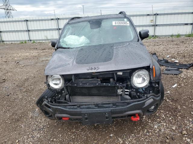 ZACNJBC10KPK06111 - 2019 JEEP RENEGADE TRAILHAWK GRAY photo 5