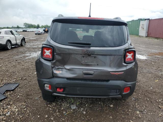 ZACNJBC10KPK06111 - 2019 JEEP RENEGADE TRAILHAWK GRAY photo 6
