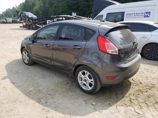 3FADP4EJ4GM206215 - 2016 FORD FIESTA SE GRAY photo 2