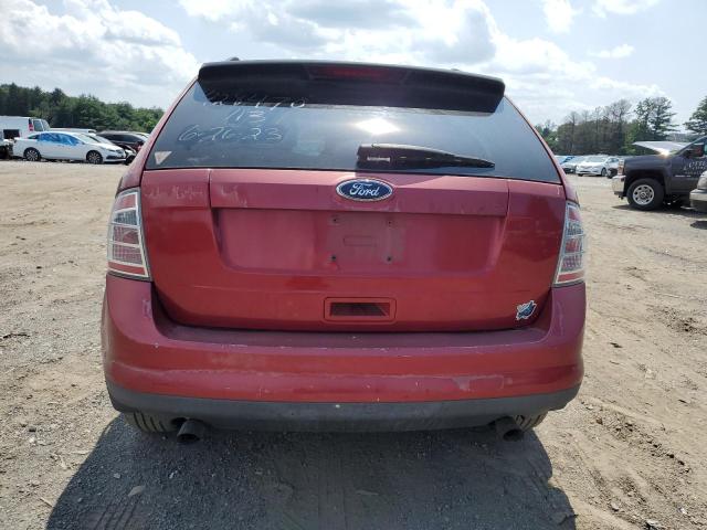 2FMDK36C68BB49484 - 2008 FORD EDGE SE BURGUNDY photo 6