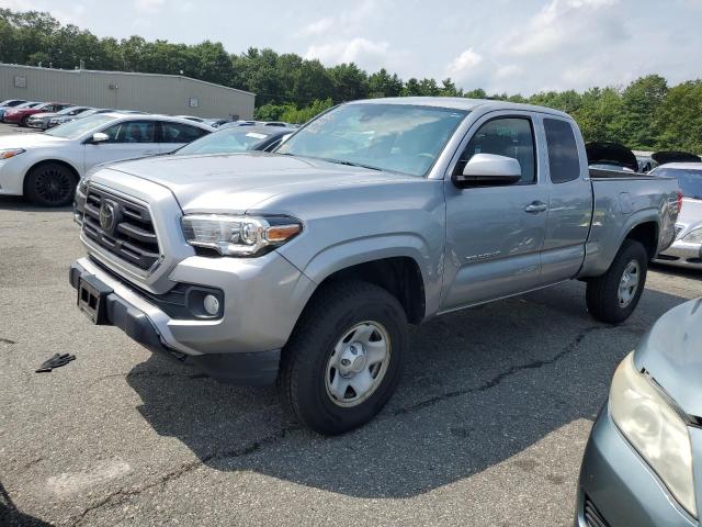 5TFSX5EN8JX058243 - 2018 TOYOTA TACOMA ACCESS CAB ვერცხლისფერი ფოტო 1