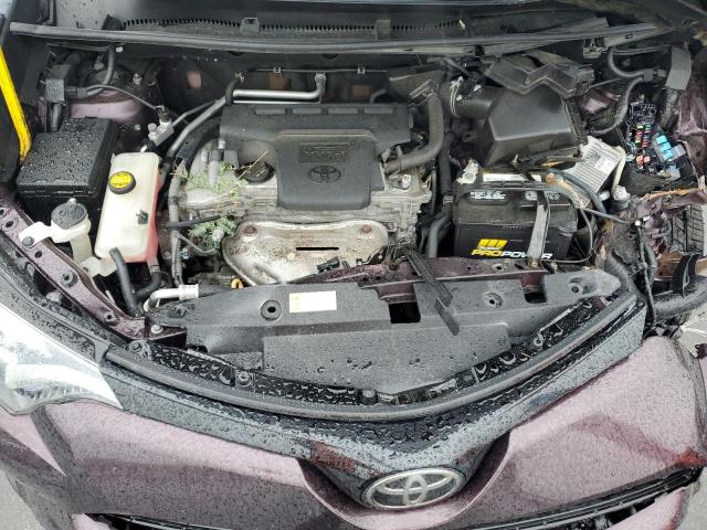 2T3JFREV1HW609309 - 2017 TOYOTA RAV4 SE ბურგუნდია ფოტო 12
