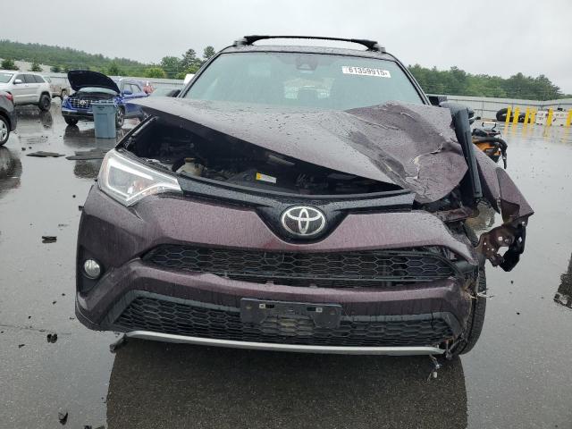 2T3JFREV1HW609309 - 2017 TOYOTA RAV4 SE ბურგუნდია ფოტო 5