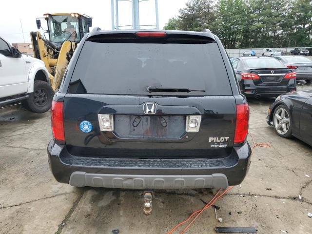 2HKYF18785H548329 - 2005 HONDA PILOT EXL BLACK photo 6