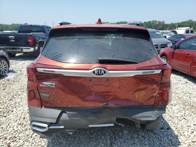 KNDEU2AA0M7190022 - 2021 KIA SELTOS S ORANGE photo 6