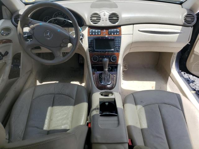 WDBTJ56HX8F247473 - 2008 MERCEDES-BENZ CLK 350 BLACK photo 8