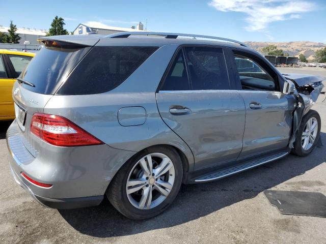 4JGDA5HB6FA586607 - 2015 MERCEDES-BENZ ML 350 4MATIC CHARCOAL photo 3