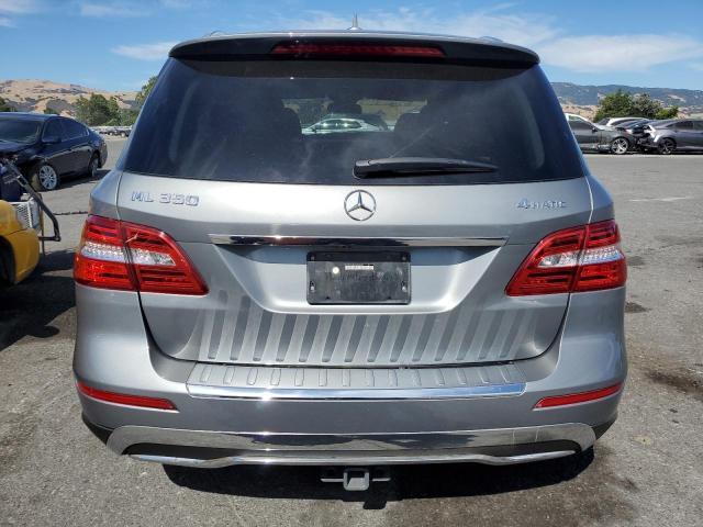 4JGDA5HB6FA586607 - 2015 MERCEDES-BENZ ML 350 4MATIC CHARCOAL photo 6