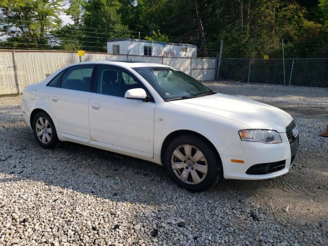 WAUDF78E88A083527 - 2008 AUDI A4 2.0T QUATTRO WHITE photo 4