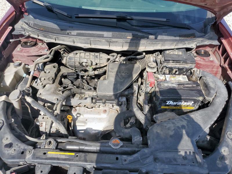 JN8AS5MT8AW006941 - 2010 NISSAN ROGUE S 红色 照片 12