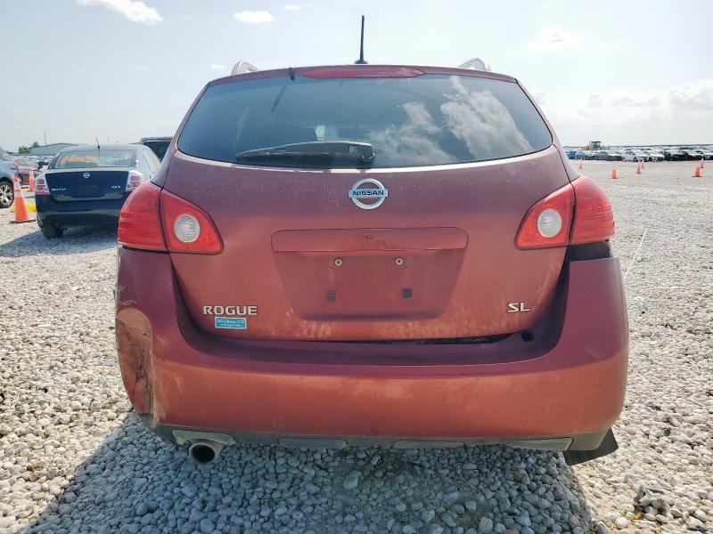 JN8AS5MT8AW006941 - 2010 NISSAN ROGUE S 红色 照片 6