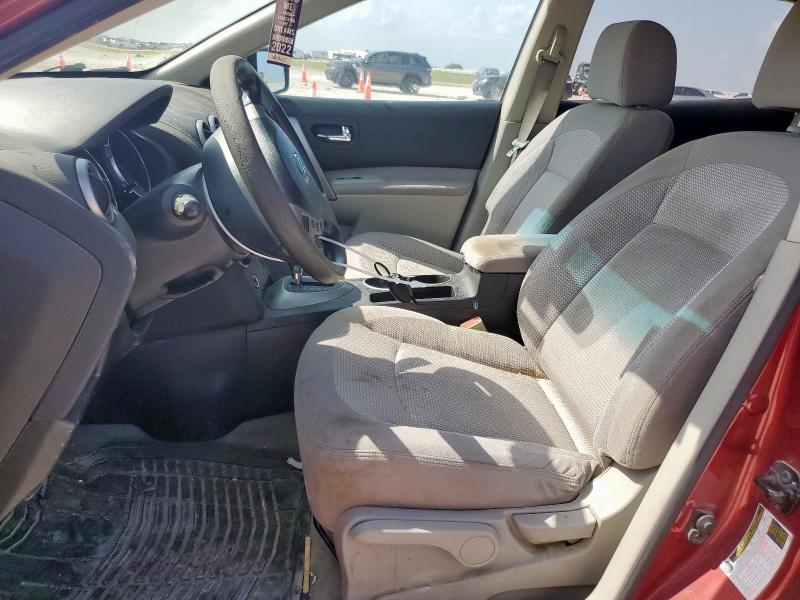 JN8AS5MT8AW006941 - 2010 NISSAN ROGUE S 红色 照片 7