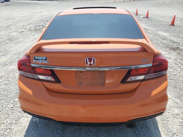 2HGFB6E58EH705029 - 2014 HONDA CIVIC SI ORANGE photo 6