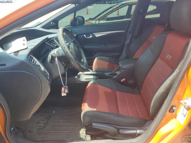 2HGFB6E58EH705029 - 2014 HONDA CIVIC SI ORANGE photo 7