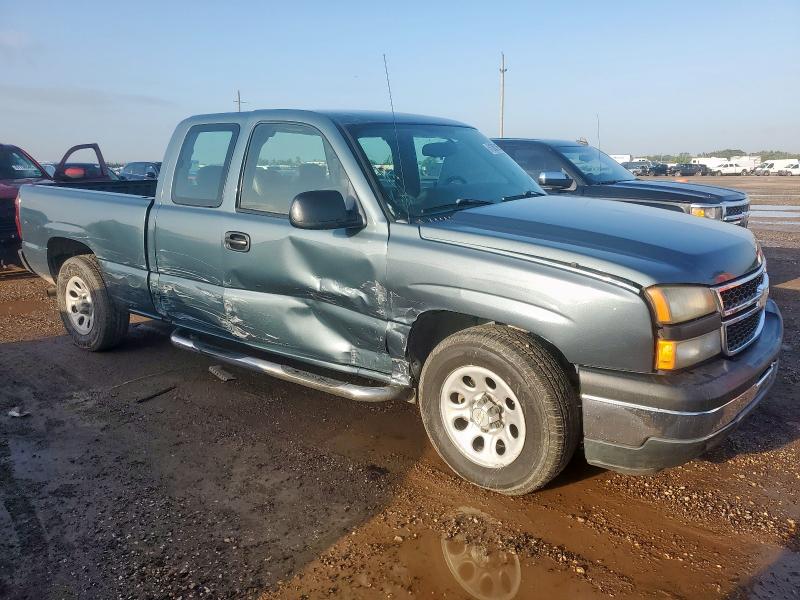 1GCEC19X47Z102376 - 2007 CHEVROLET SILVERADO C1500 CLASSIC Mavi foto 4
