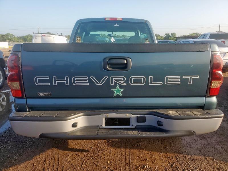 1GCEC19X47Z102376 - 2007 CHEVROLET SILVERADO C1500 CLASSIC Mavi foto 6