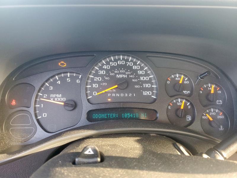 1GCEC19X47Z102376 - 2007 CHEVROLET SILVERADO C1500 CLASSIC Mavi foto 9