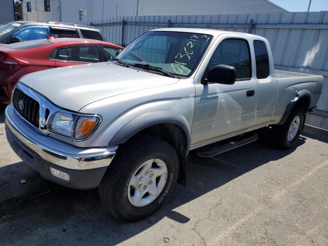 5TESN92N14Z360276 - 2004 TOYOTA TACOMA XTRACAB PRERUNNER ვერცხლისფერი ფოტო 1