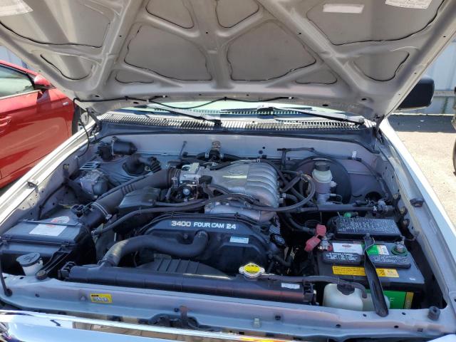 5TESN92N14Z360276 - 2004 TOYOTA TACOMA XTRACAB PRERUNNER ვერცხლისფერი ფოტო 11