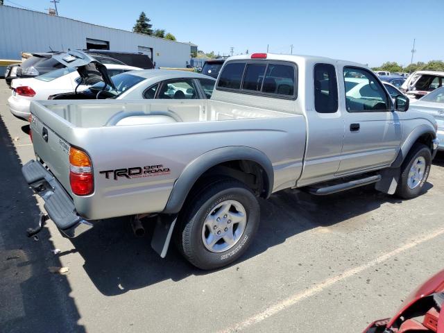 5TESN92N14Z360276 - 2004 TOYOTA TACOMA XTRACAB PRERUNNER ვერცხლისფერი ფოტო 3
