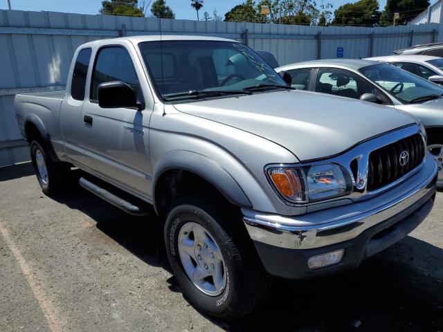 5TESN92N14Z360276 - 2004 TOYOTA TACOMA XTRACAB PRERUNNER ვერცხლისფერი ფოტო 4