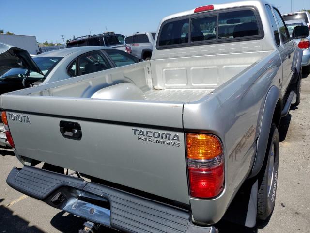 5TESN92N14Z360276 - 2004 TOYOTA TACOMA XTRACAB PRERUNNER ვერცხლისფერი ფოტო 6