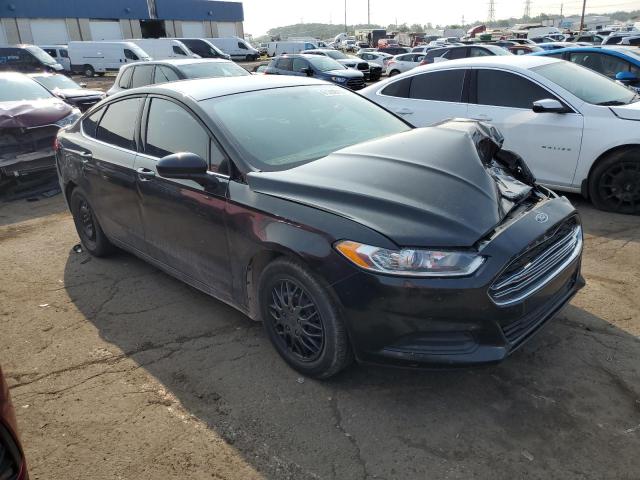 1FA6P0G73E5366480 - 2014 FORD FUSION S BLACK photo 4