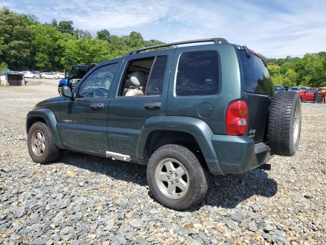 1J4GL58K03W501040 - 2003 JEEP LIBERTY LIMITED GREEN photo 2