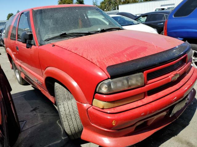 1GNCS18W61K243542 - 2001 CHEVROLET BLAZER RED photo 4