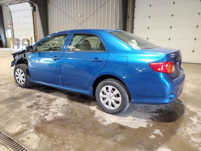 1NXBU40E89Z068290 - 2009 TOYOTA COROLLA BASE Կապույտ լուսանկար 2