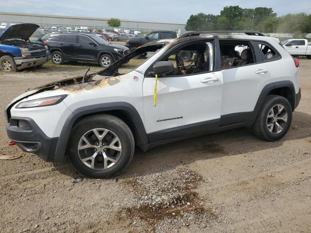 1C4PJMBSXFW733339 - 2015 JEEP CHEROKEE TRAILHAWK თეთრი ფოტო 1