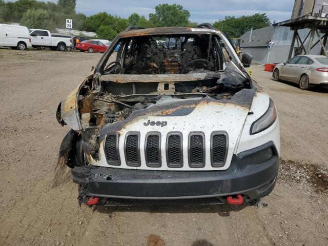 1C4PJMBSXFW733339 - 2015 JEEP CHEROKEE TRAILHAWK თეთრი ფოტო 5
