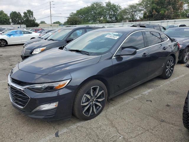 1G1ZG5ST2NF194857 - 2022 CHEVROLET MALIBU RS 黑色 照片 1