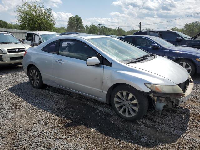 2HGFG12999H537127 - 2009 HONDA CIVIC EXL SILVER photo 4
